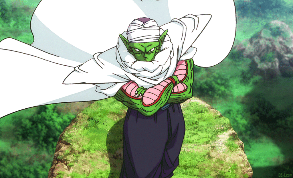 Piccolo en cape Dragon Ball GIF